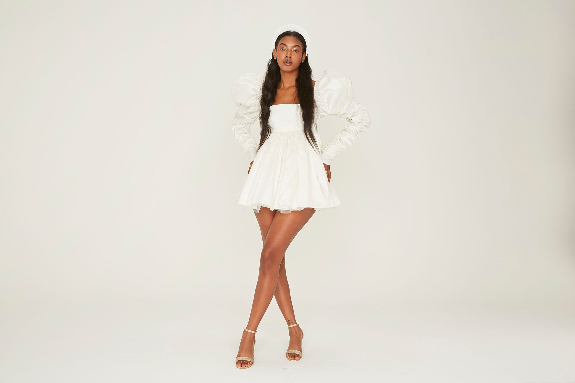 bellina mini dress Sorority Rush Dress | Belina Scarf Mini Dress